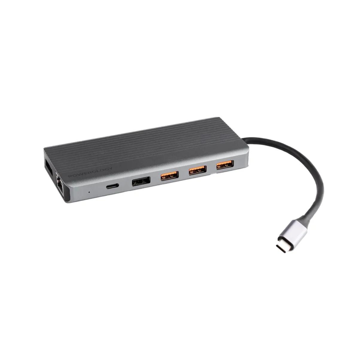 Powerology 13-in-1 USB-C Multiport Docking Station