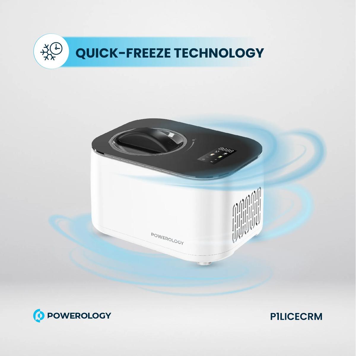 Powerology Ice Cream & Frozen Yogurt Machine
