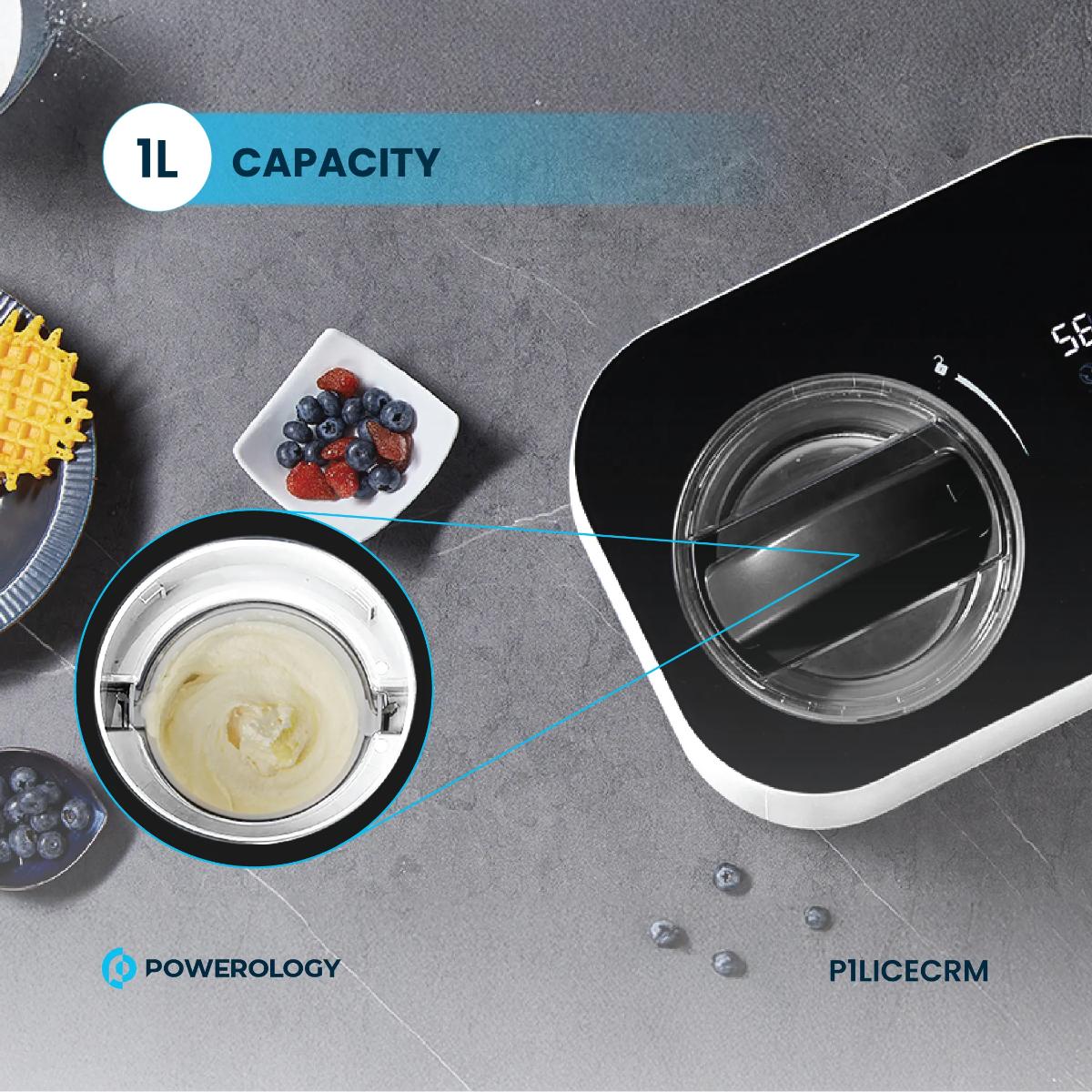 Powerology Ice Cream & Frozen Yogurt Machine