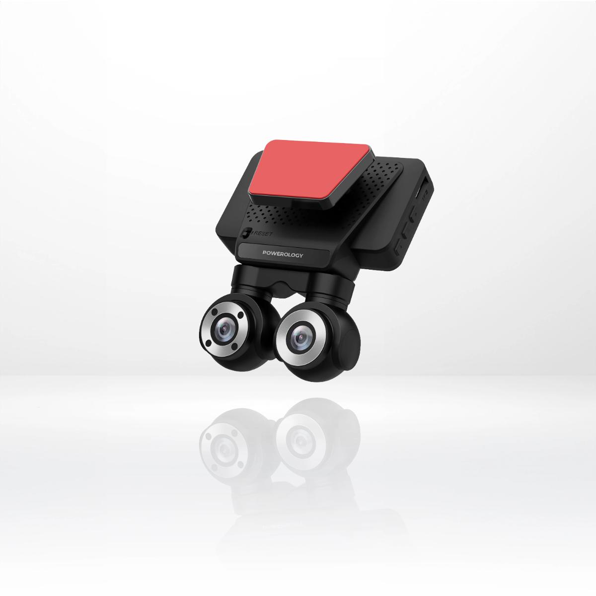 Powerology Dual Lens Dash Camera