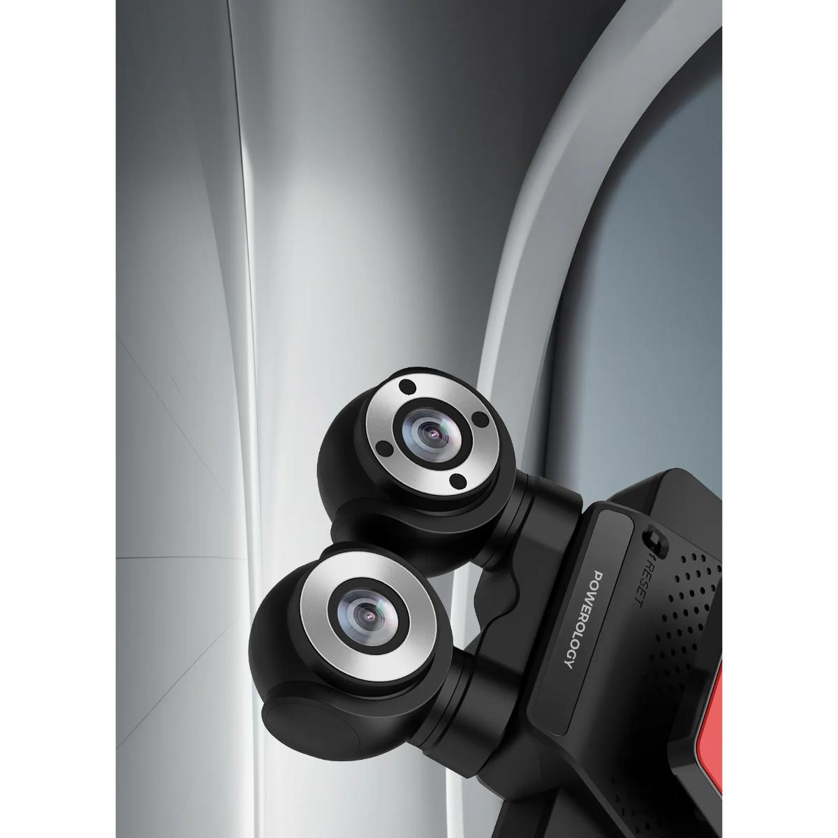 Powerology Dual Lens Dash Camera