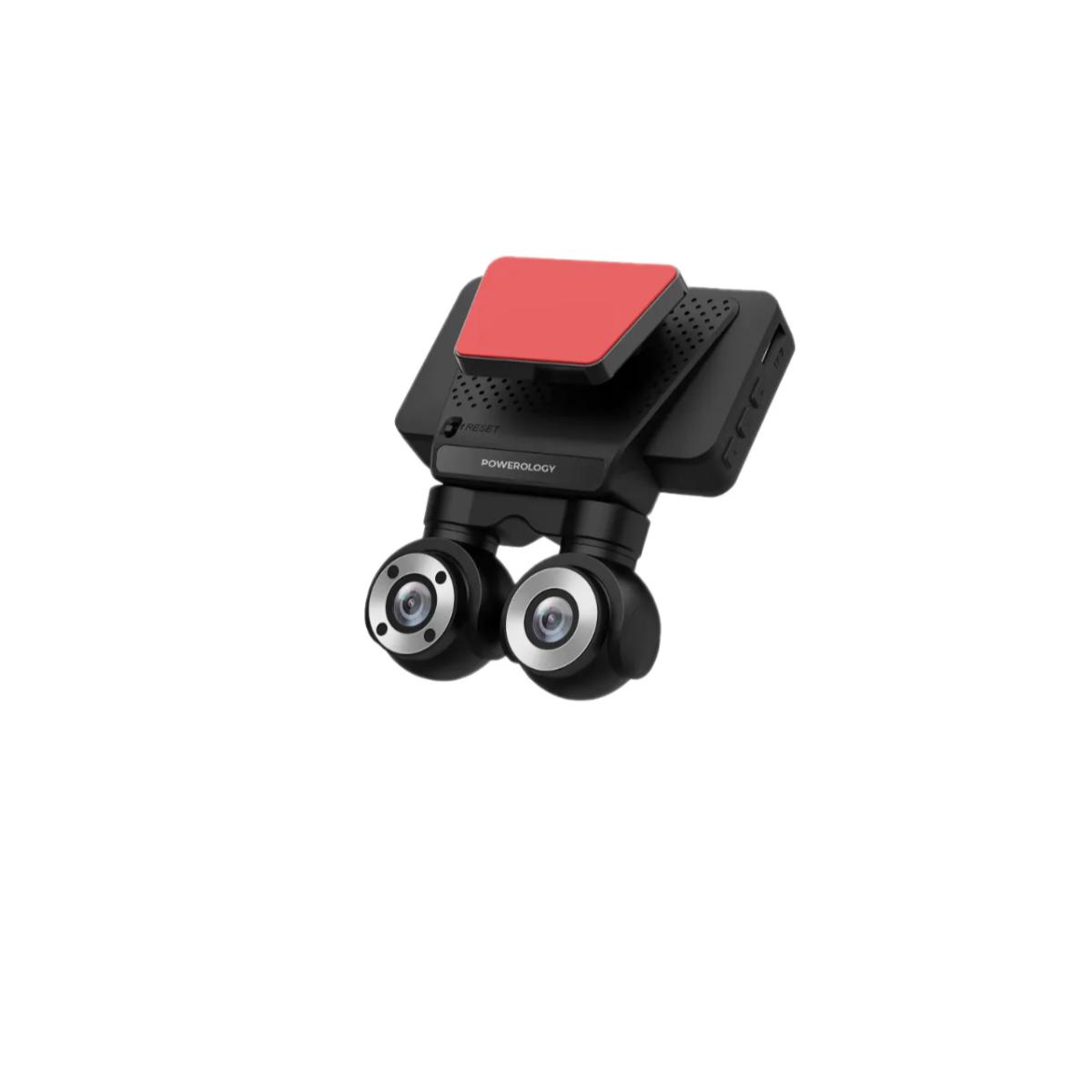 Powerology Dual Lens Dash Camera