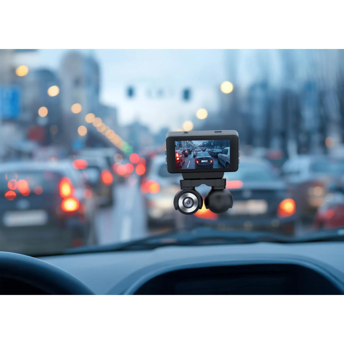 Powerology Dual Lens Dash Camera