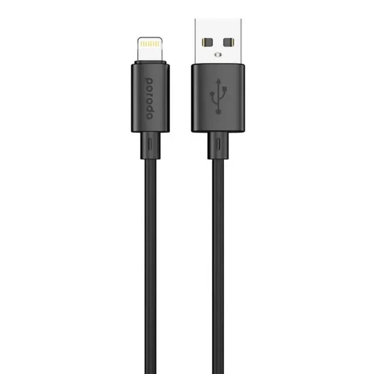 Porodo Blue 3A Fast Charging USB-A to Lightning