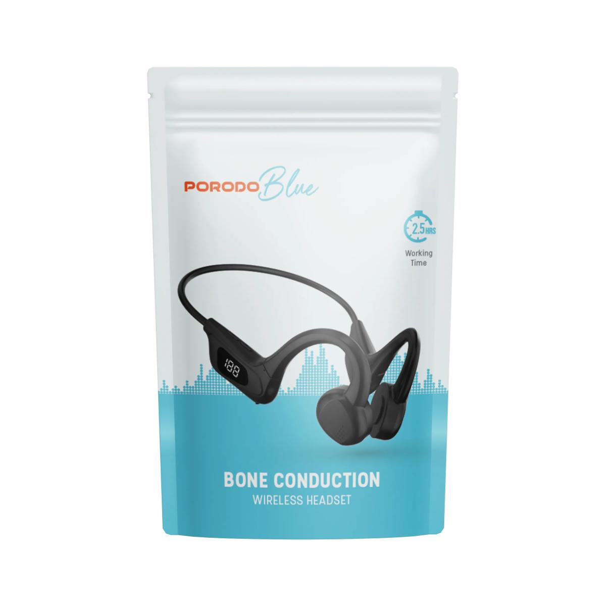 Porodo Blue Bone Conduction Wireless Headset