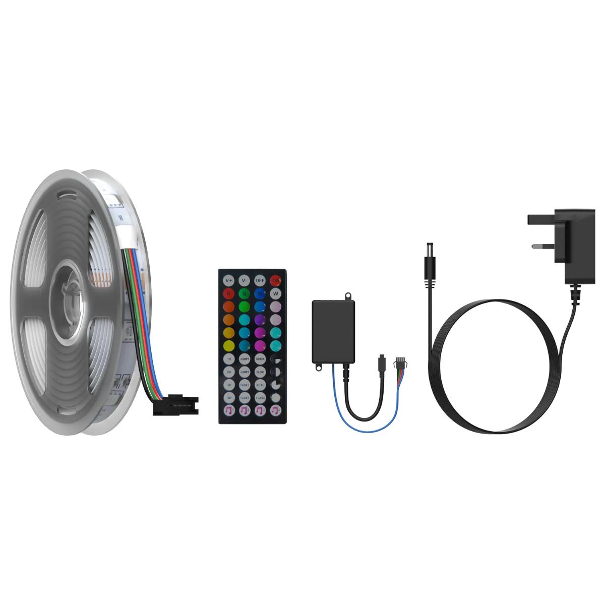 Porodo Blue 5M Smart RGB LED Strip Light