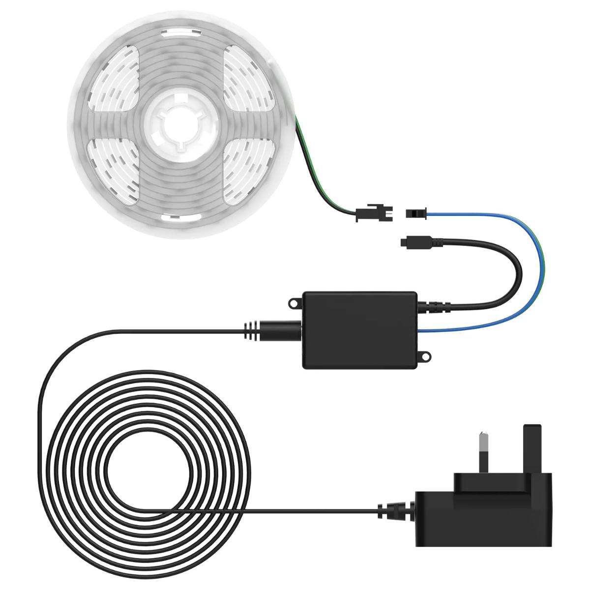 Porodo Blue 5M Smart RGB LED Strip Light