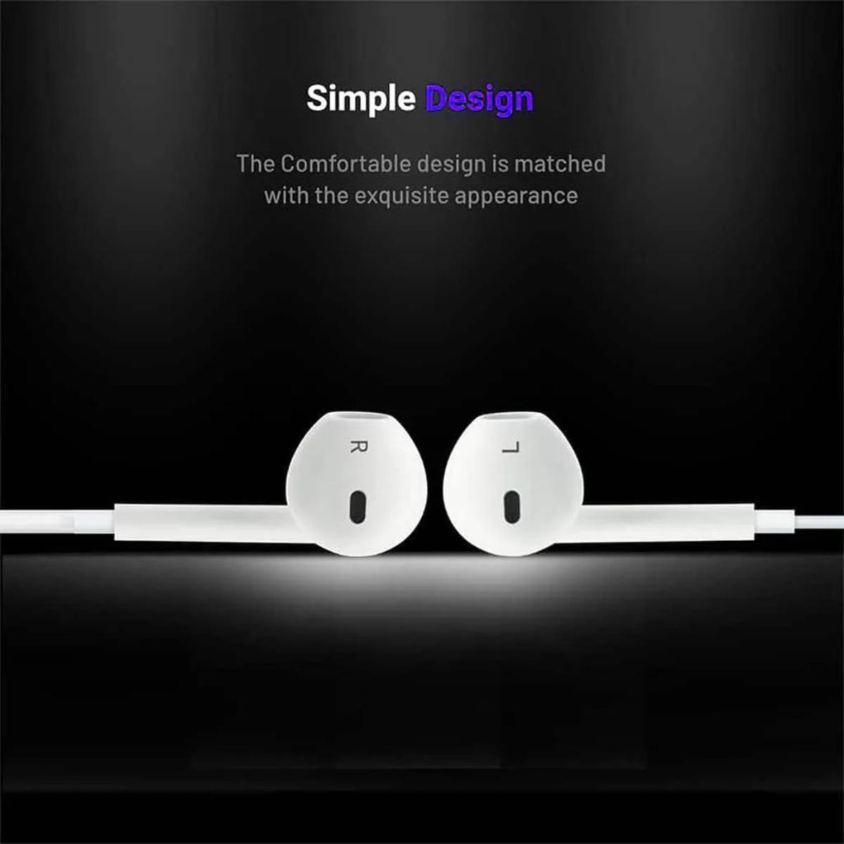 Porodo Blue Stereo Earphones