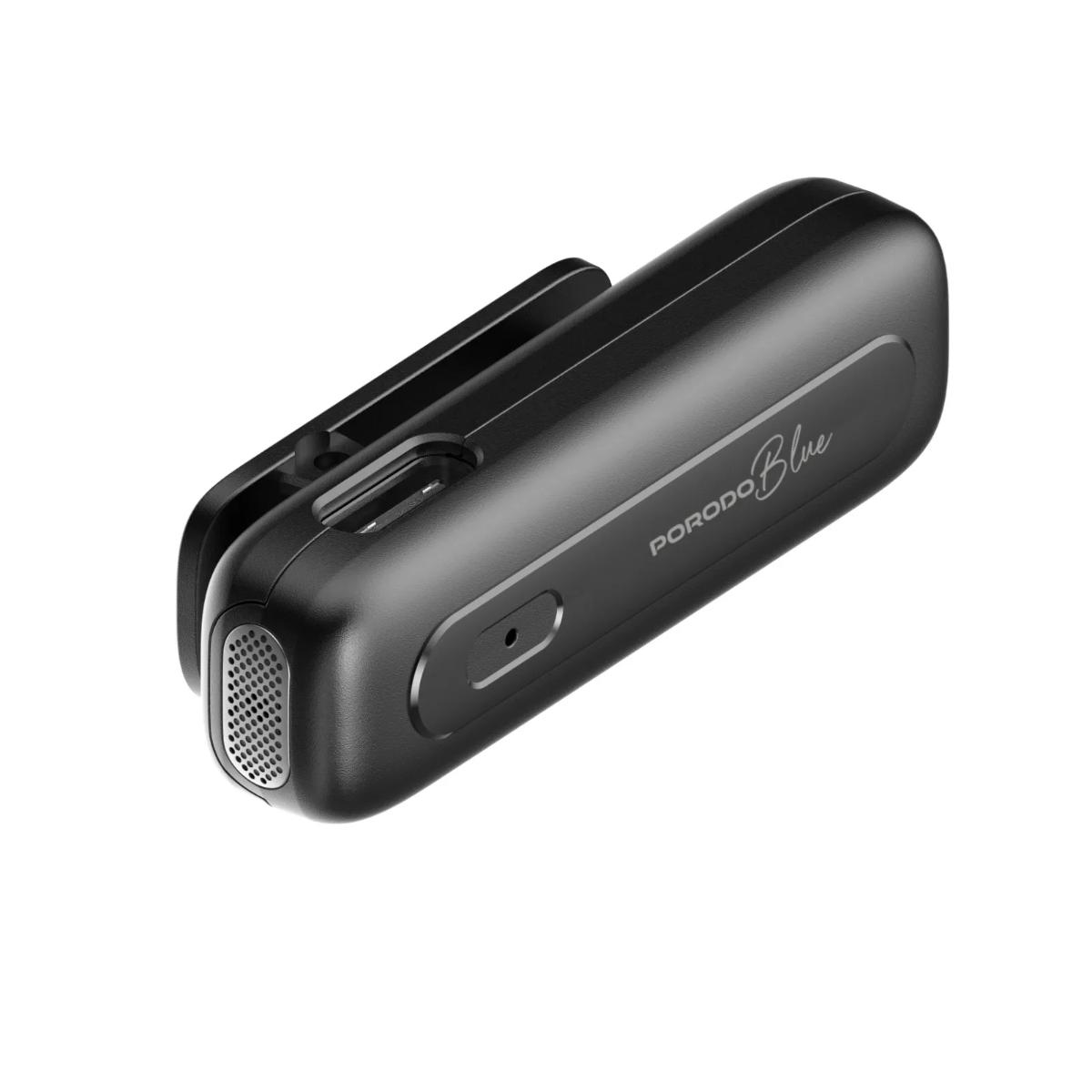 Porodo Blue Professional Dual Wireless Microphone