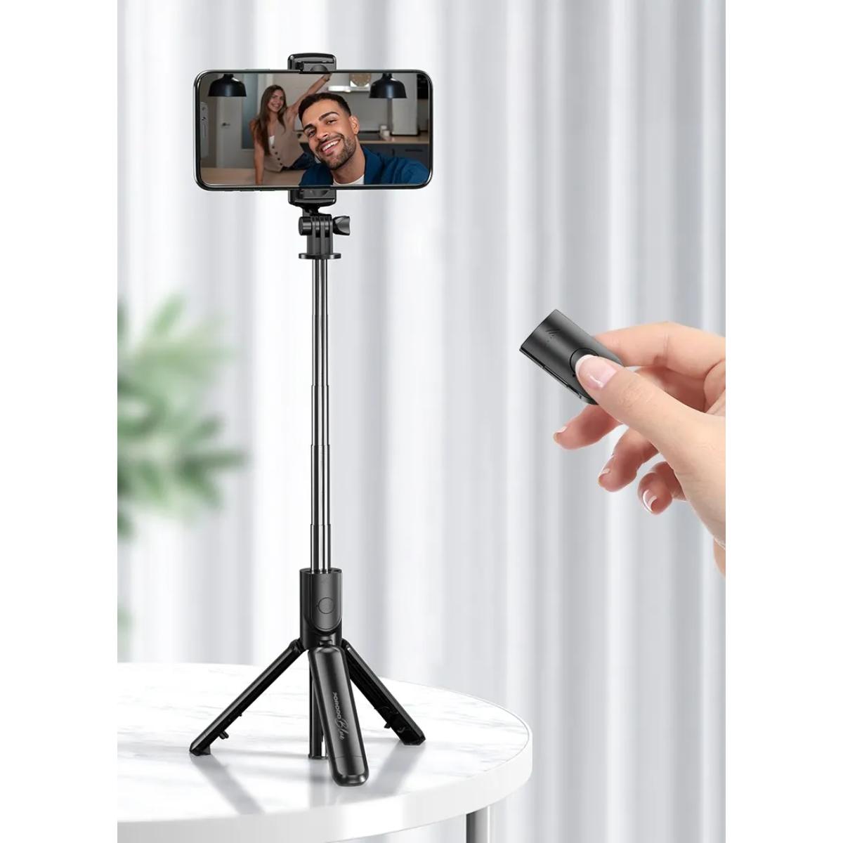 Porodo Blue Flexi Bluetooth Tripod Selfie Stick