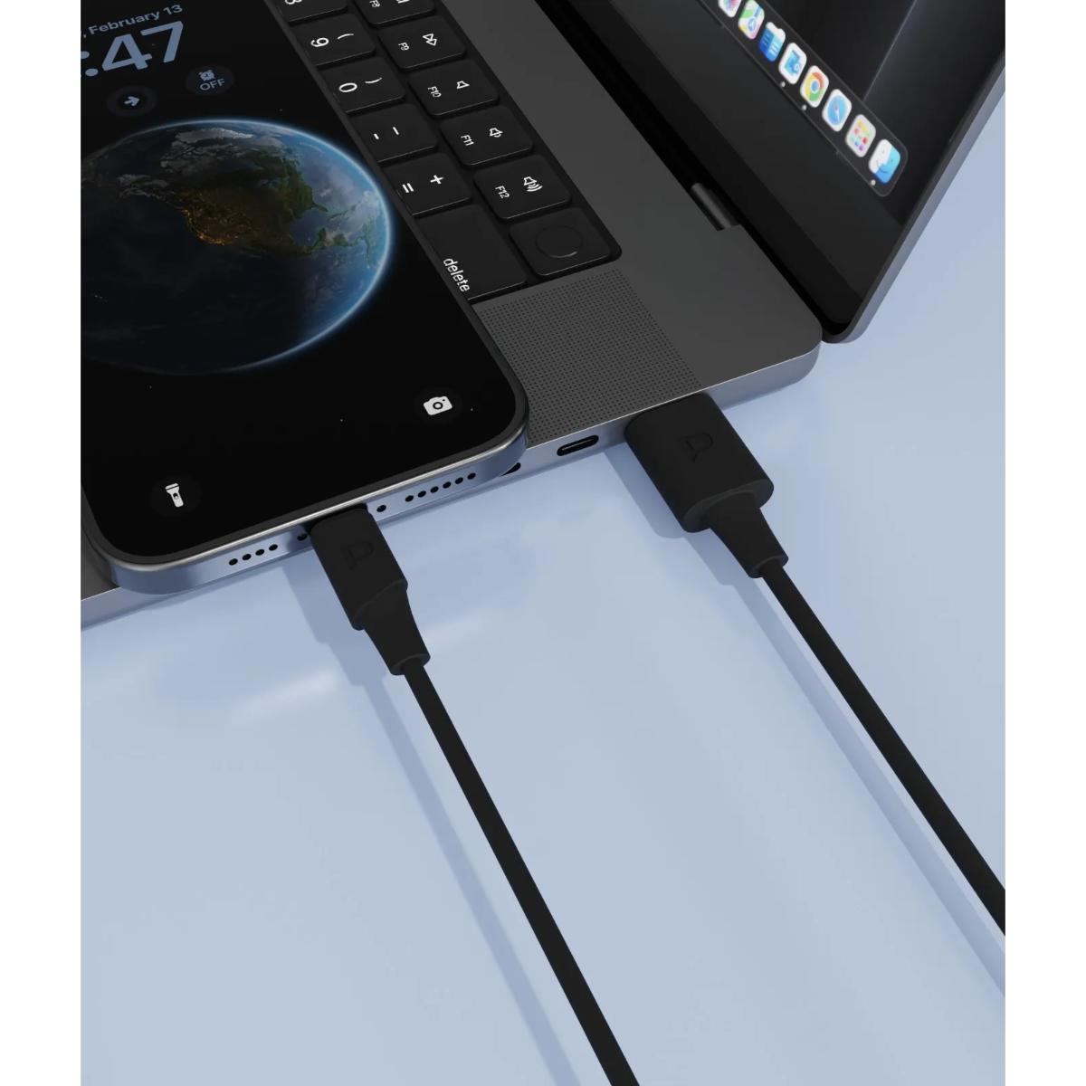Powerology Power Sync Flex USB-A to Lightning Cable
