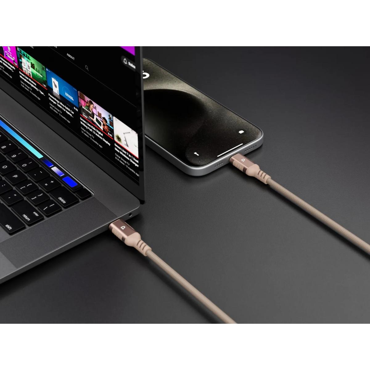Powerology 30W USB-C to Lightning Braided Cable