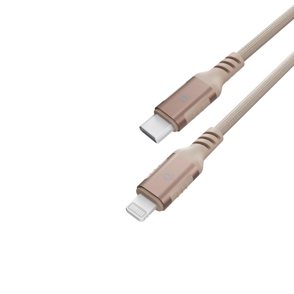 Powerology 30W USB-C to Lightning Braided Cable