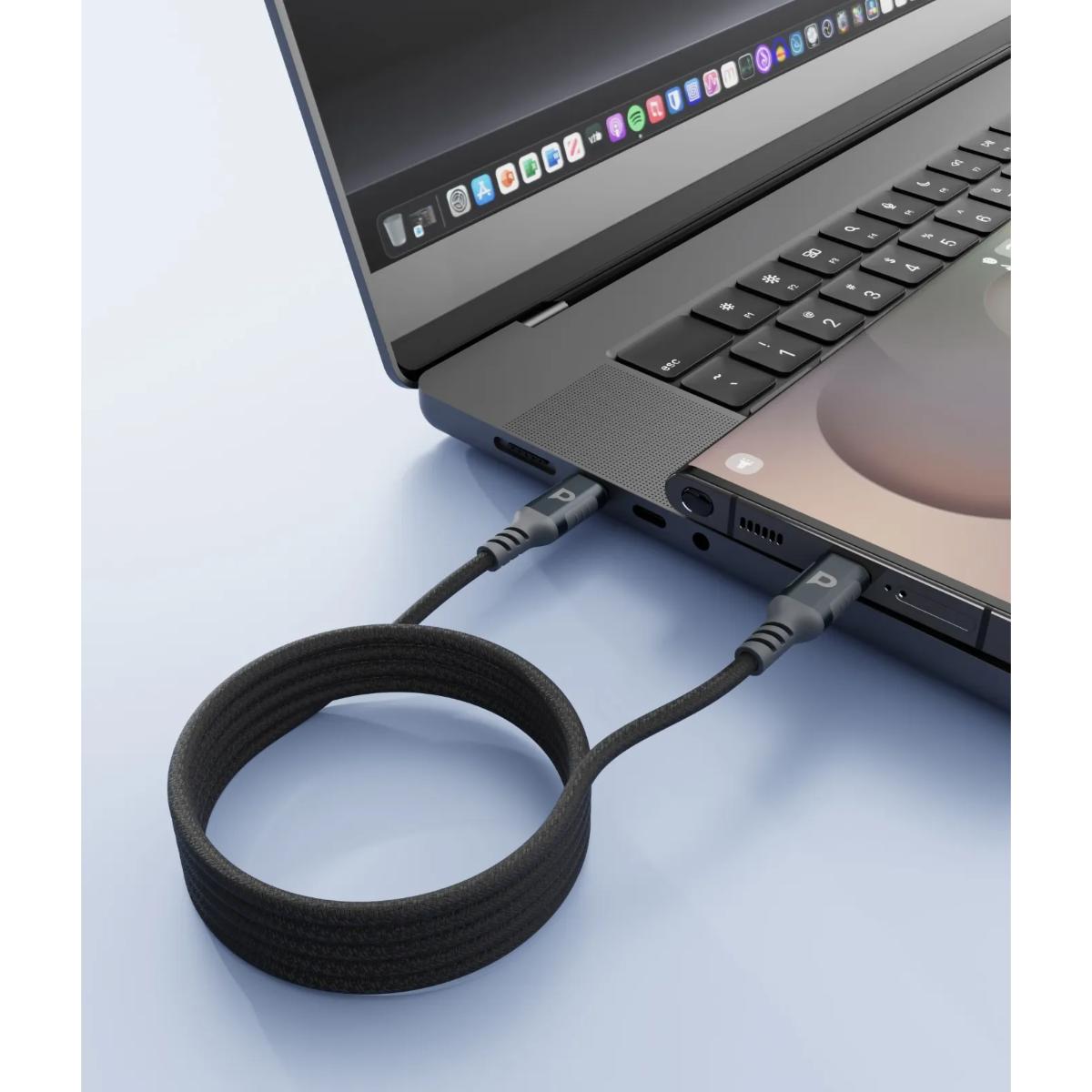 Powerology Malinka  Magnetic USB-C to USB-C Cable