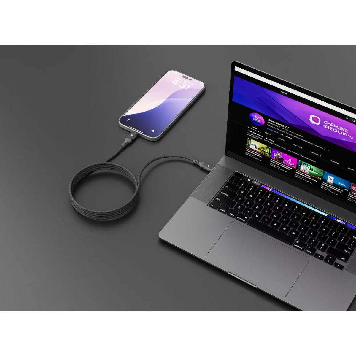 Powerology Malinka Magnetic Lightning Cable (1.2M, 30W)