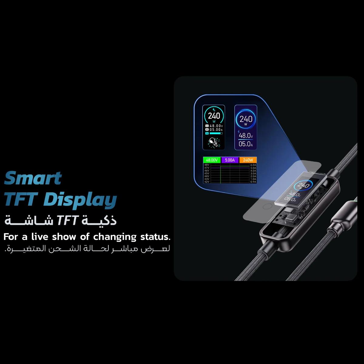 Powerology TFT Chargelink  USB-C Cable