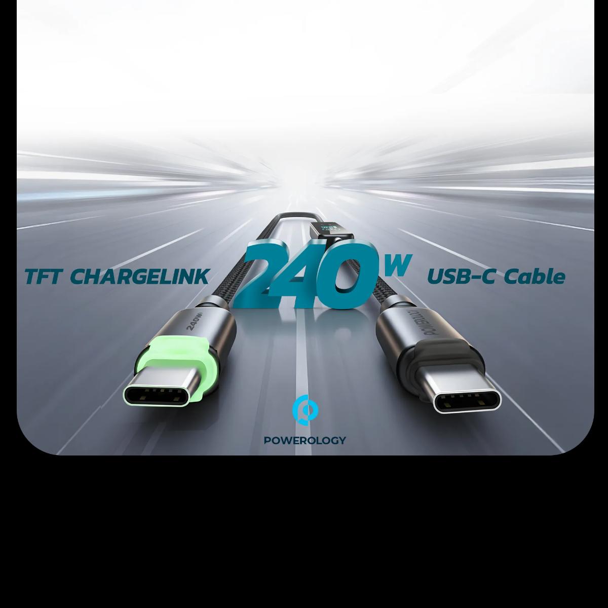 Powerology TFT Chargelink  USB-C Cable
