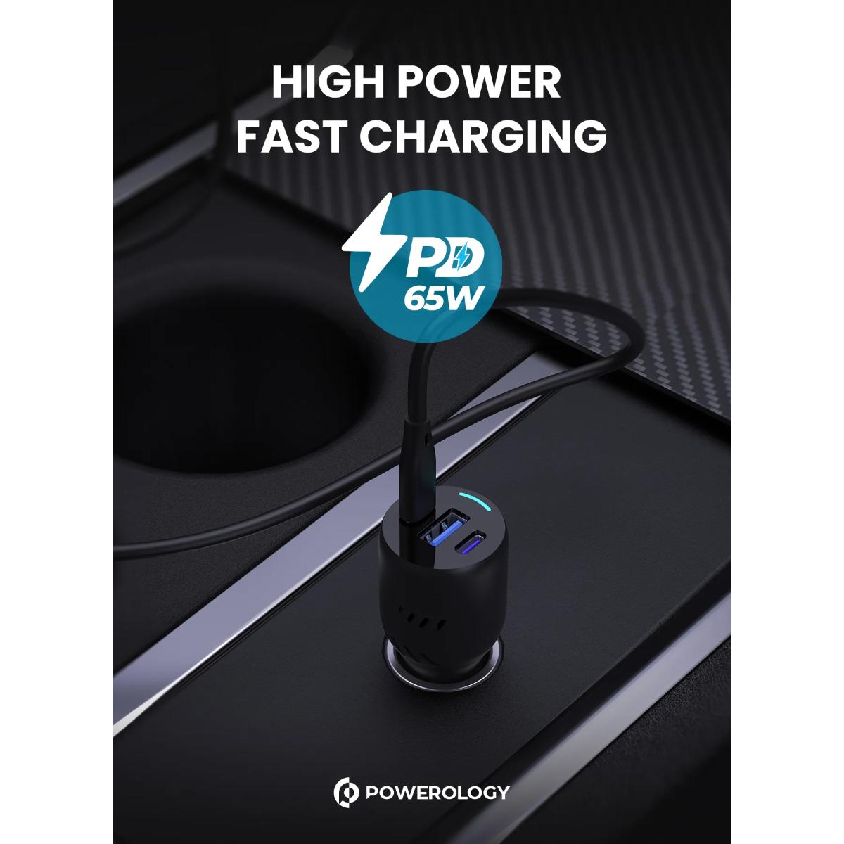 Powerology Triple Ports Car Charger