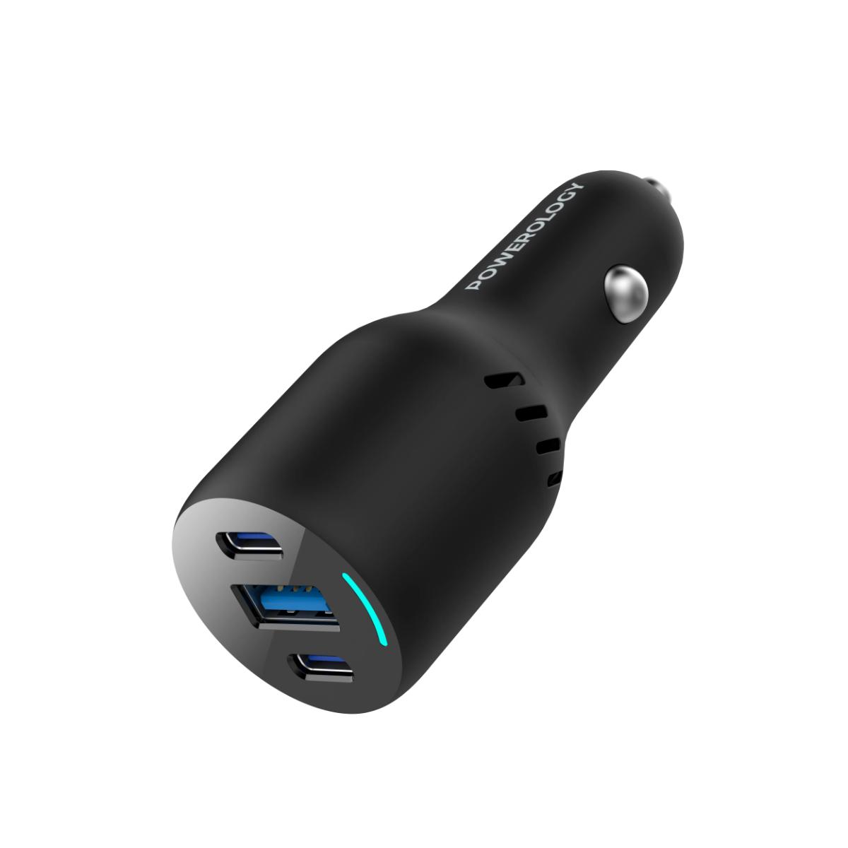 Powerology Triple Ports Car Charger