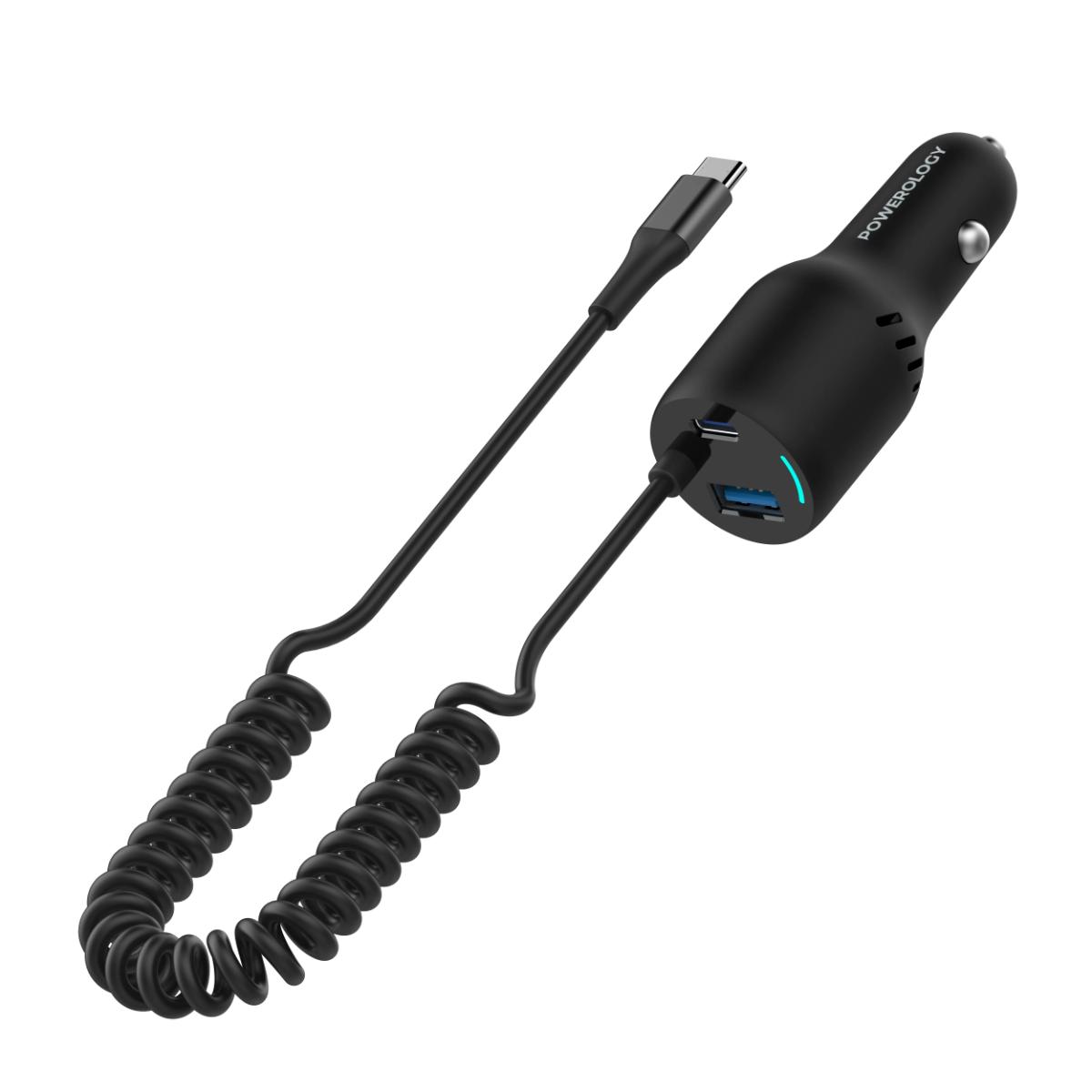 Powerology Triple Ports Car Charger