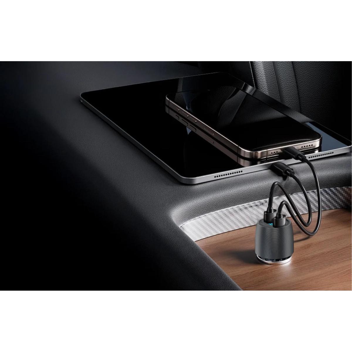 Powerology 66W Dual-Port Car Charger