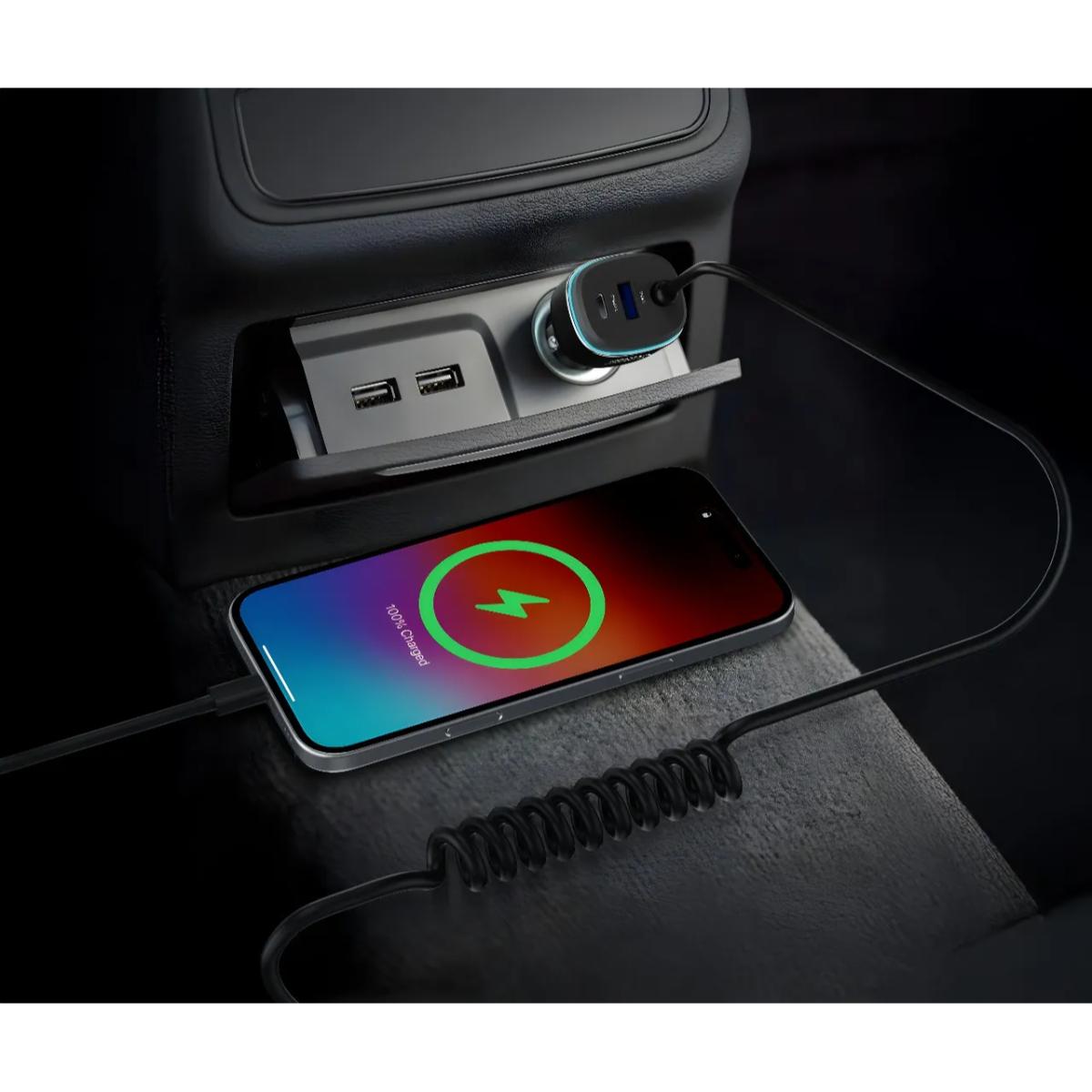 Powerology 120W Fast Car Charger