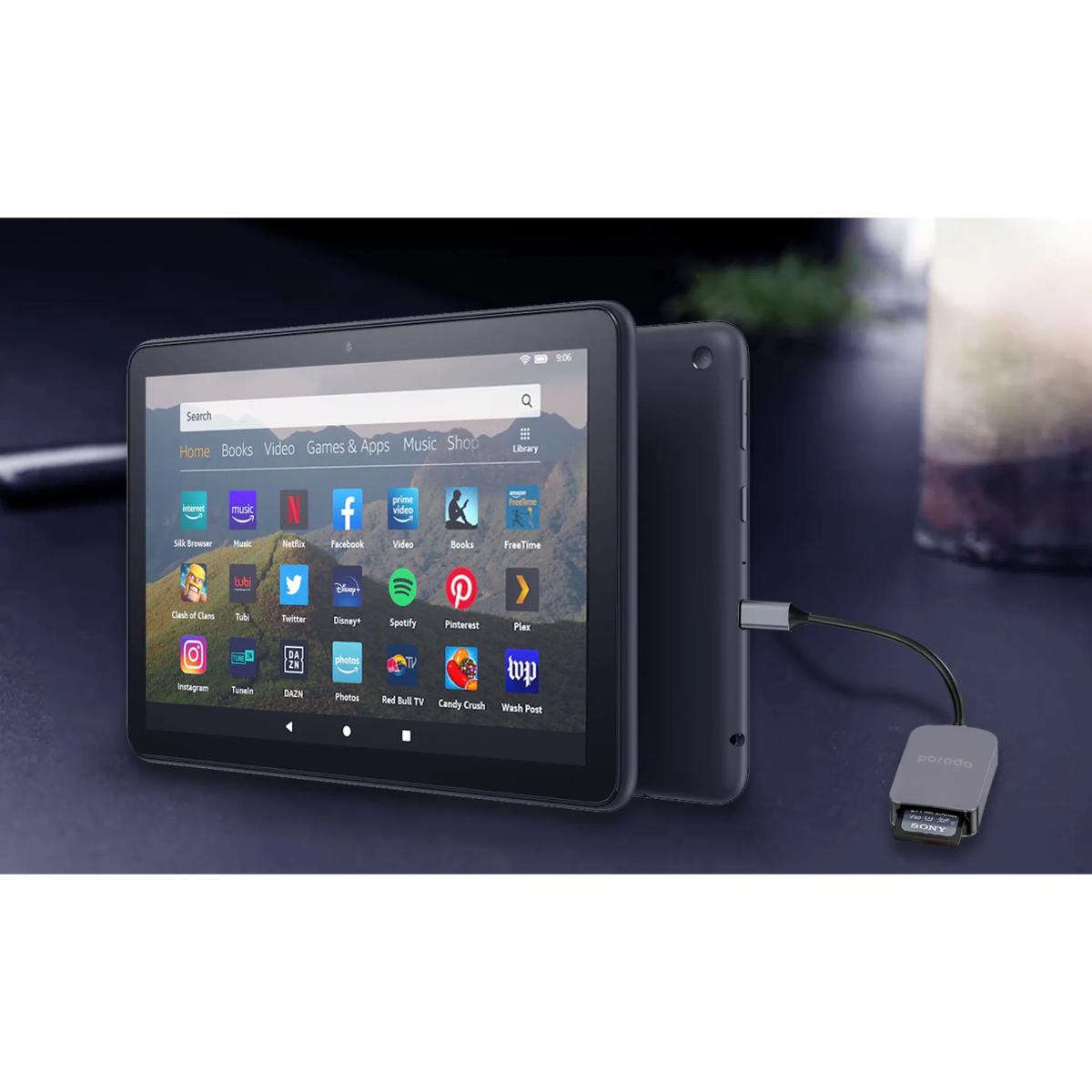 Porodo 2in1 USB-C Card Reader