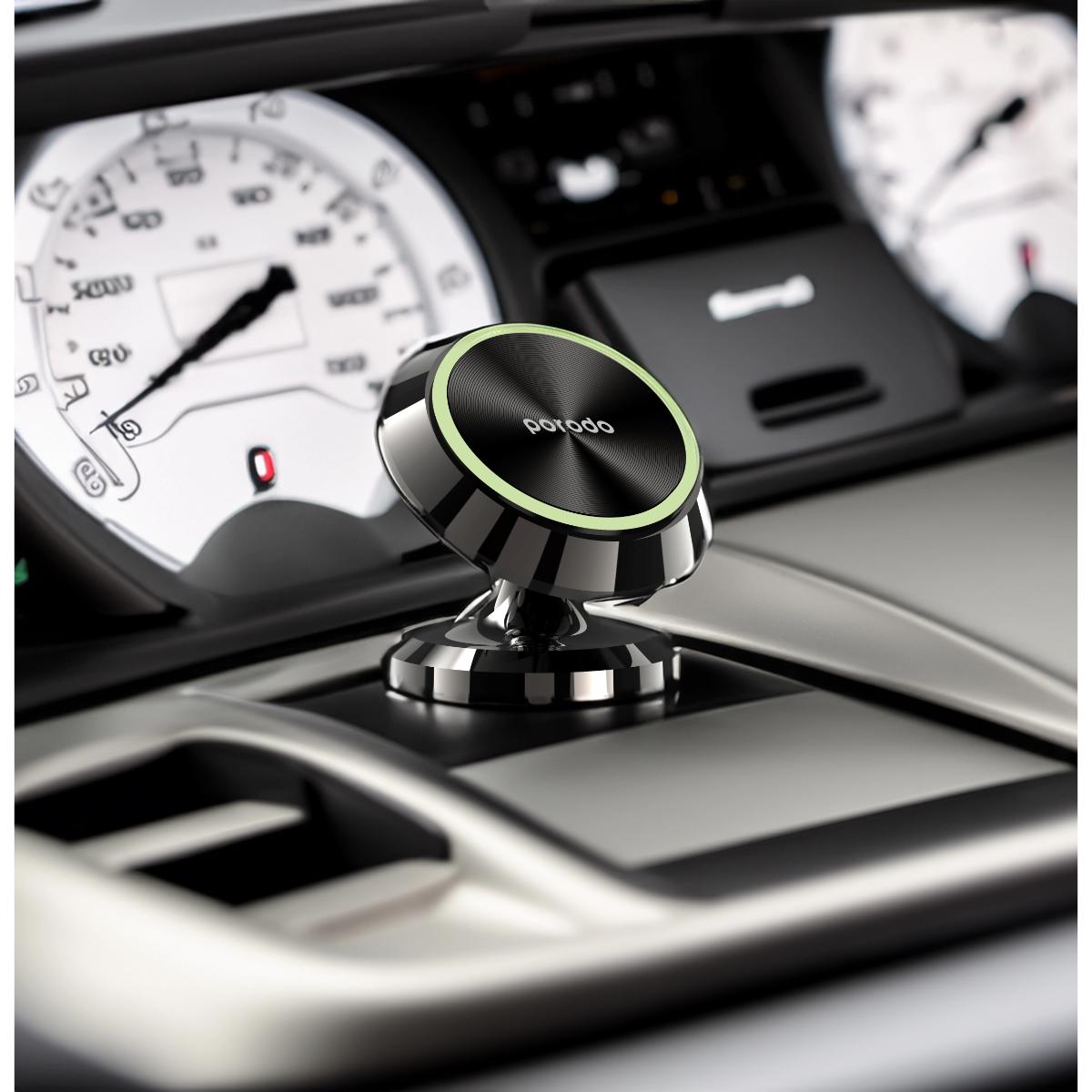 Porodo 360° Swivel Magnetic Car Mount