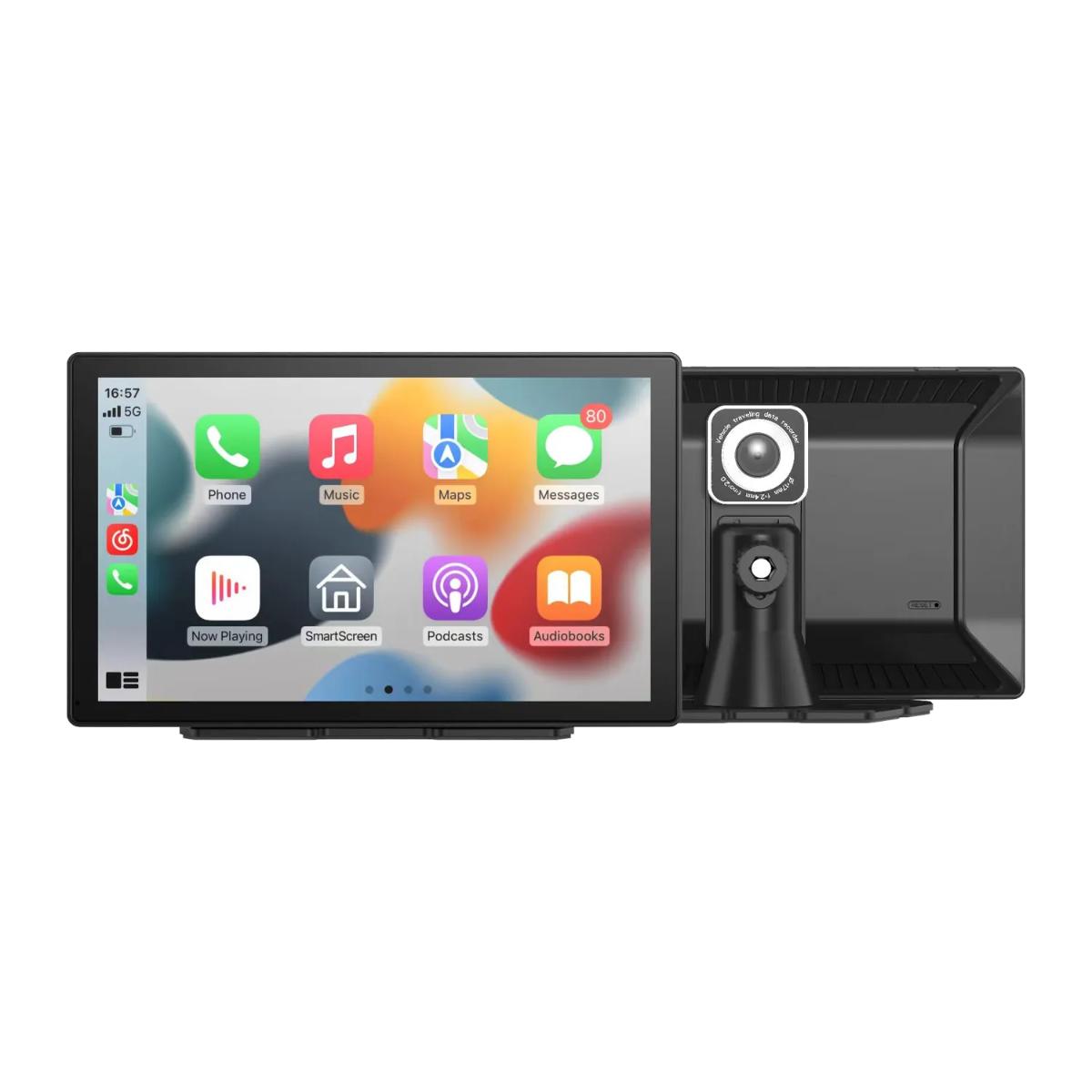 Porodo 9" Android CarPlay Dash Tablet & DVR