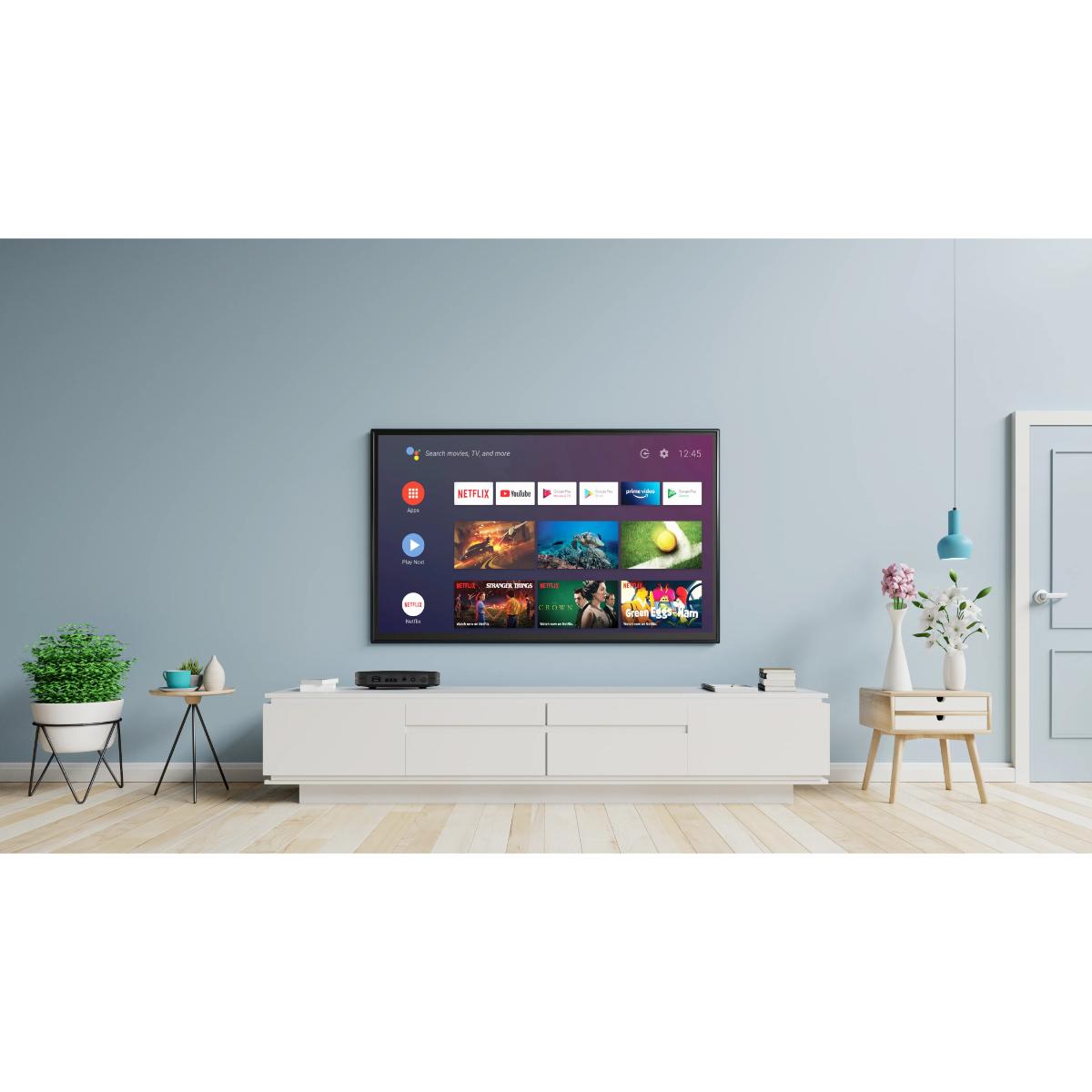 Porodo Android TV Box Video Streaming 1080 Full HD