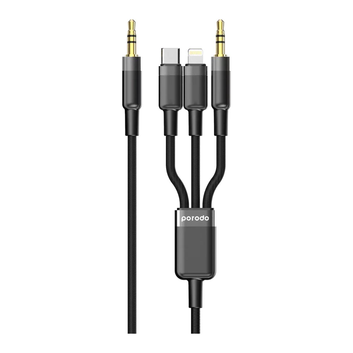 Porodo Multi-Device Universal AUX Audio Cable