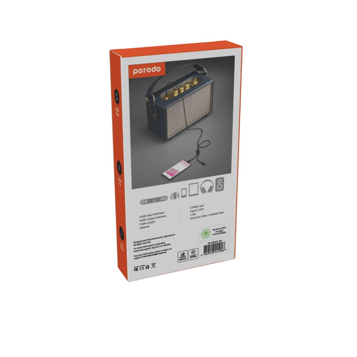 Porodo Multi-Device Universal AUX Audio Cable