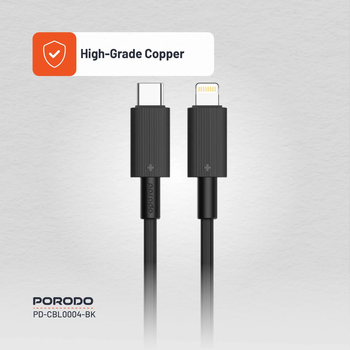 Porodo USB-C to Lightning  Cable