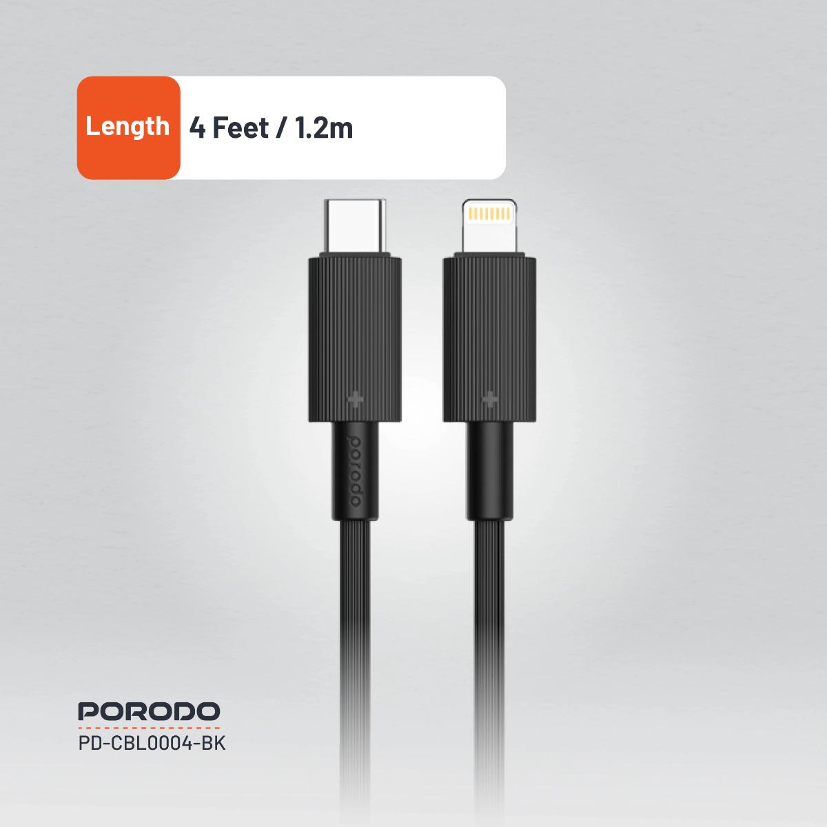 Porodo USB-C to Lightning  Cable