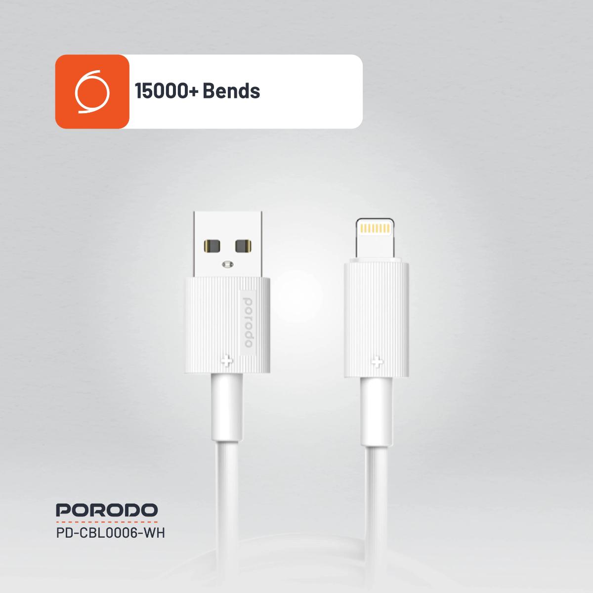 Porodo USB-A to Lightning  Cable