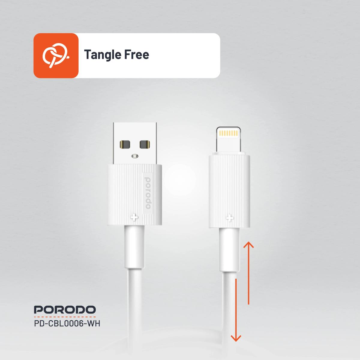 Porodo USB-A to Lightning  Cable