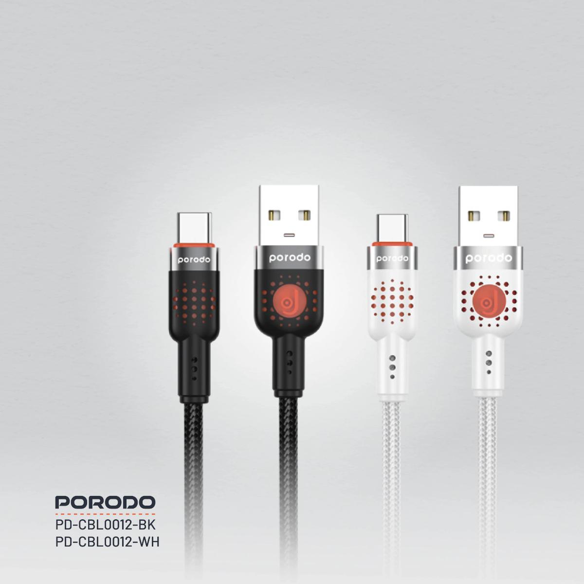 Porodo Braided Cable USB-A to Type-C