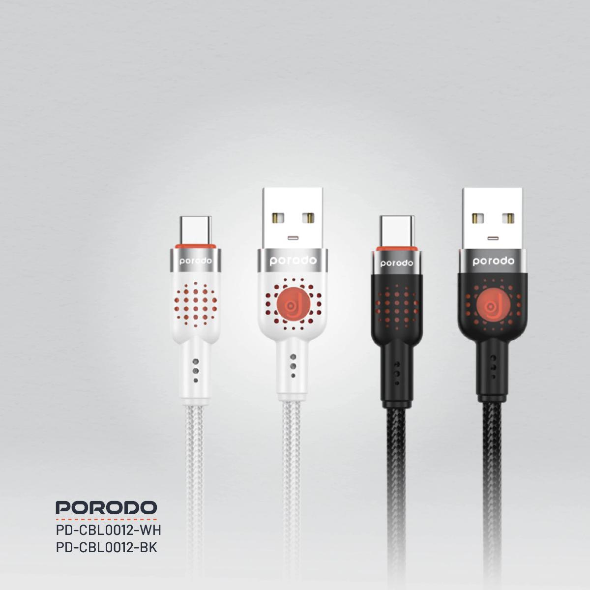 Porodo Braided Cable USB-A to Type-C
