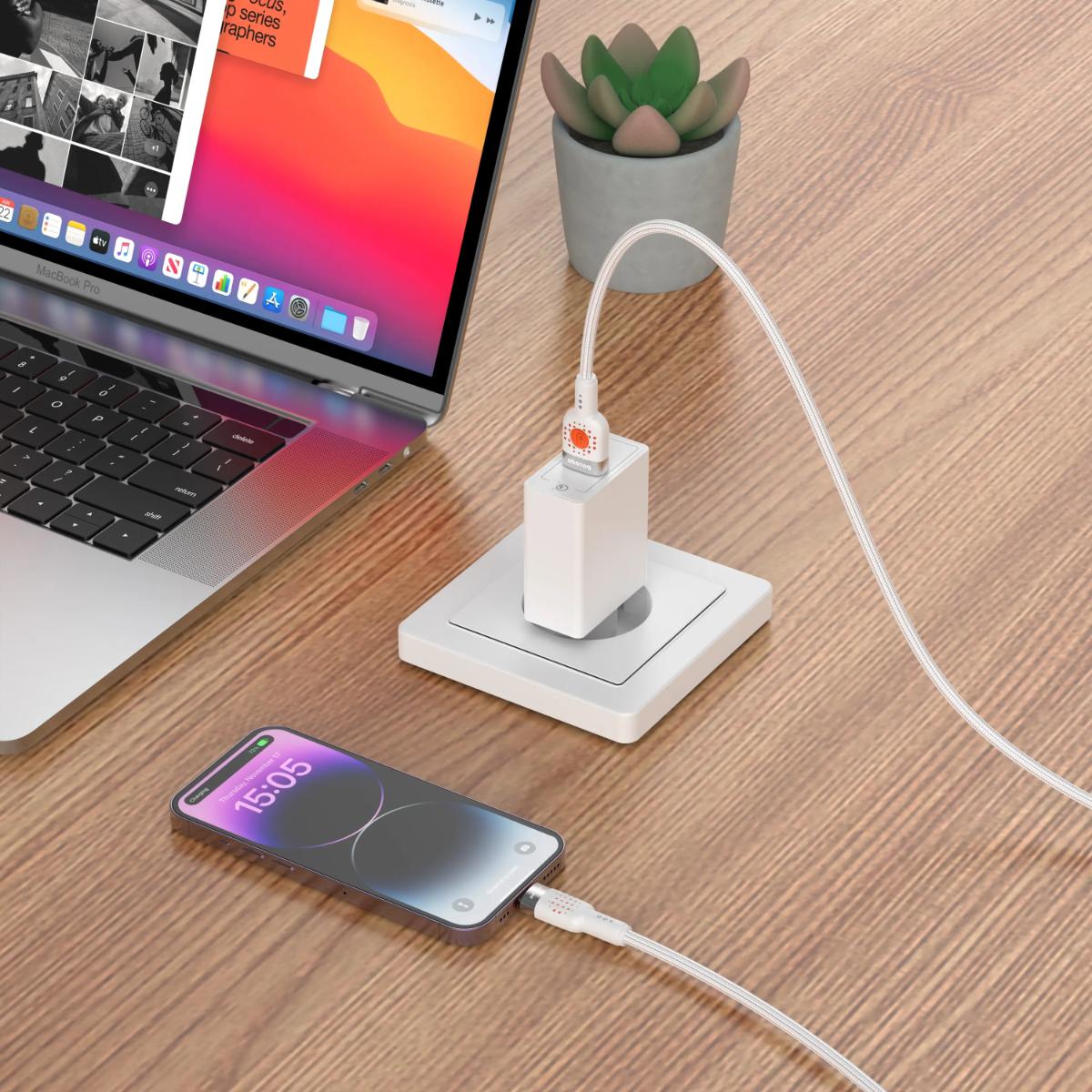 Porodo Braided Cable USB-A to Type-C