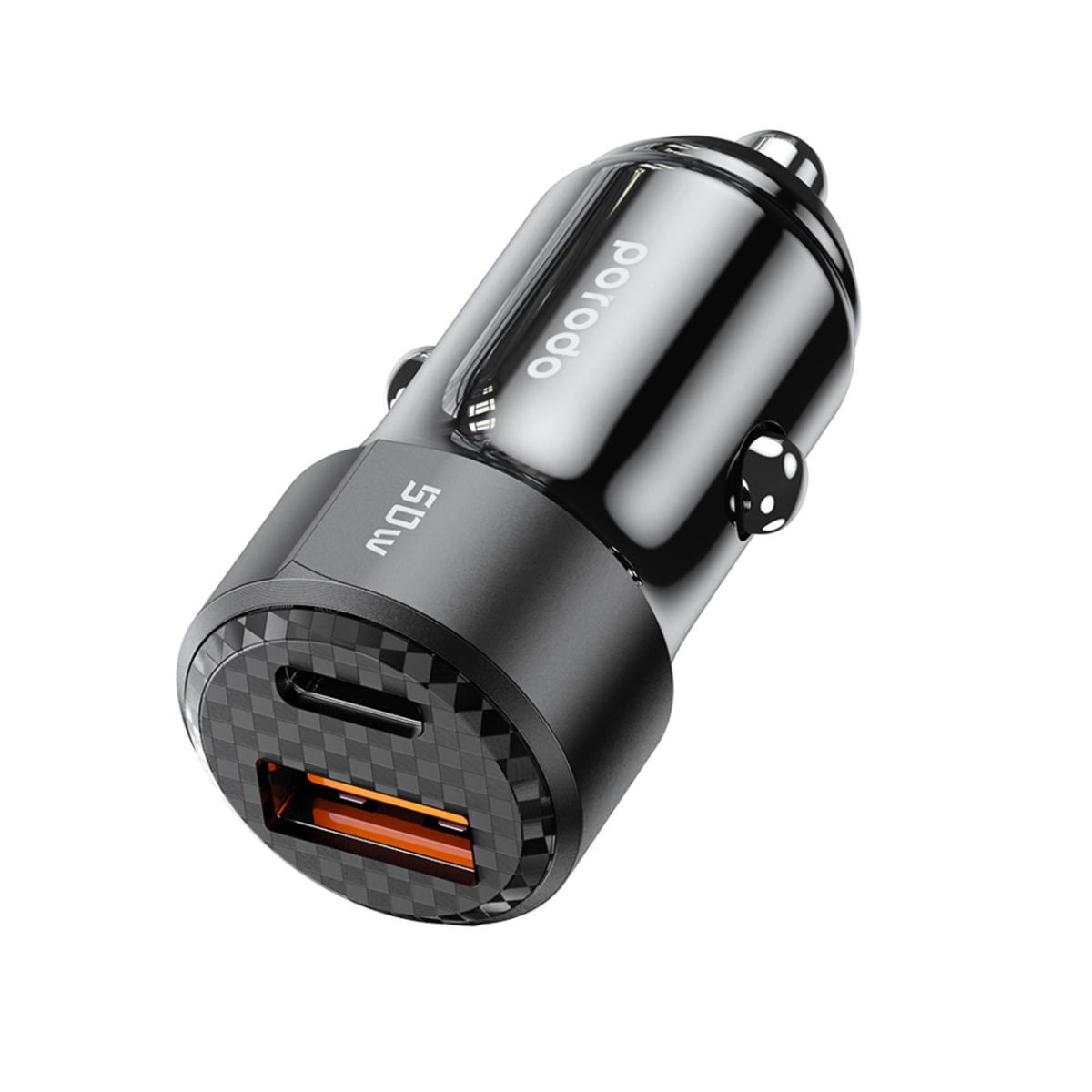 Porodo 50W Dual Output Car Charger
