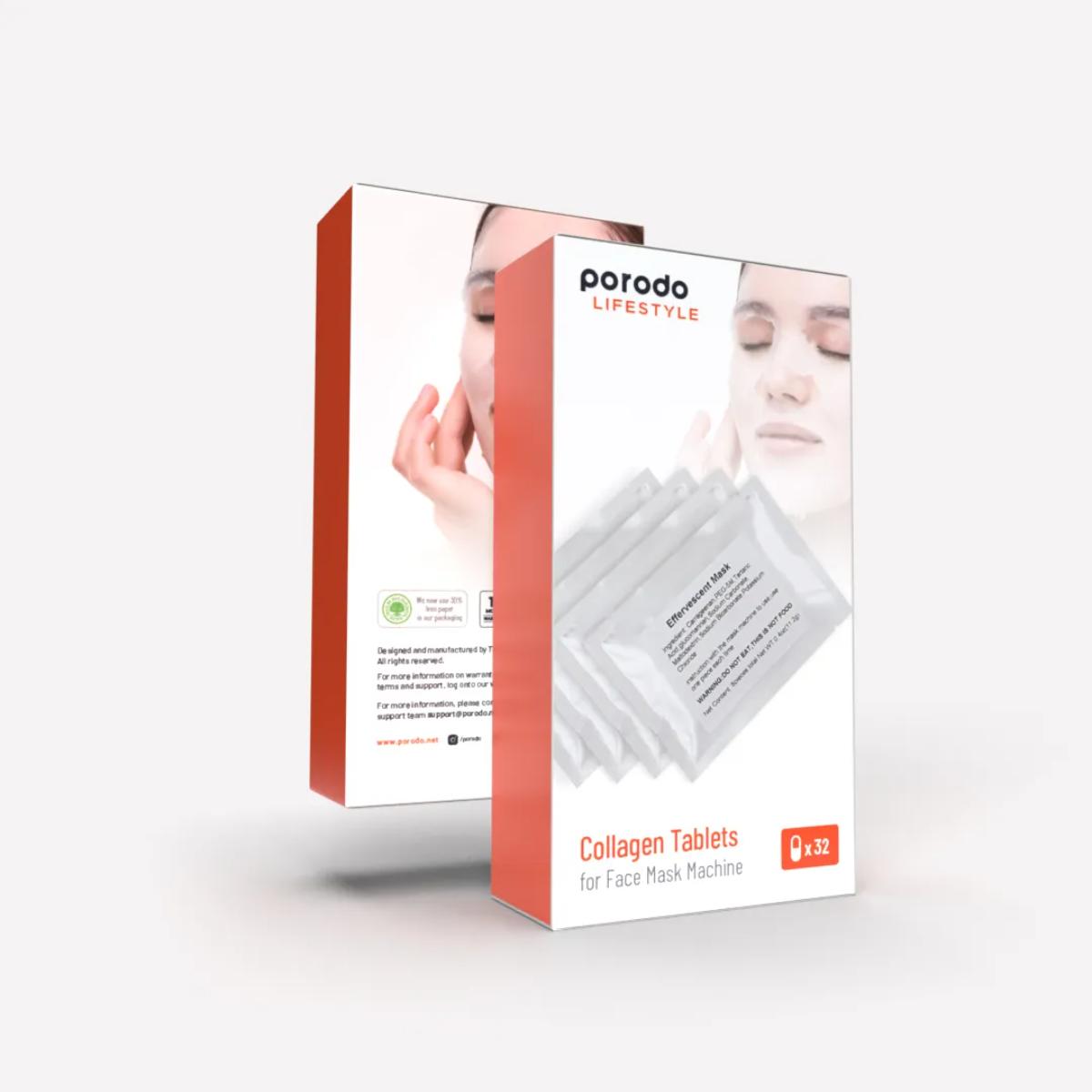 Porodo Collagen Facial Mask Tablets