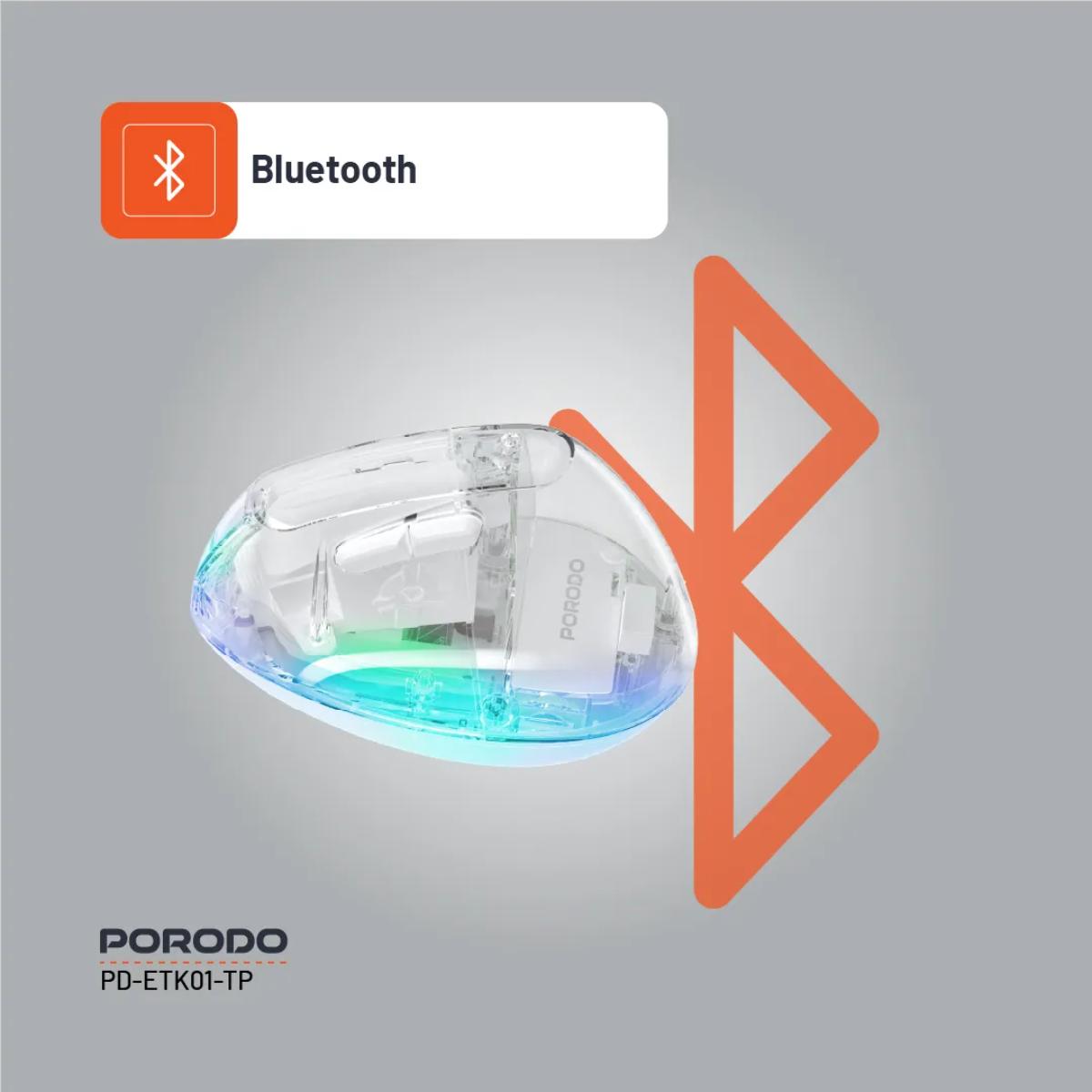 Porodo Vertical 4800 DPI Wireless Mouse