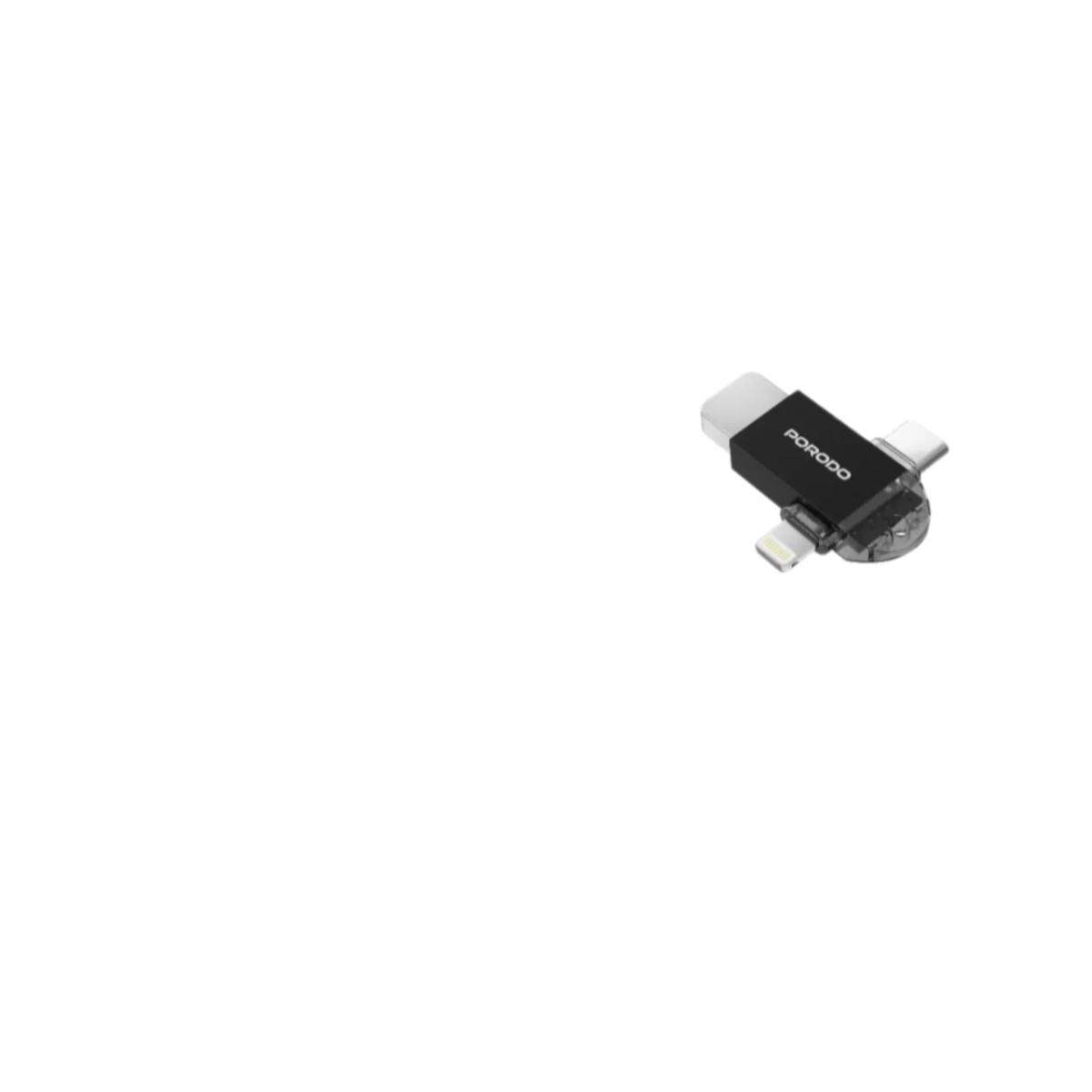 Porodo 3-in-1 OTG Adapter