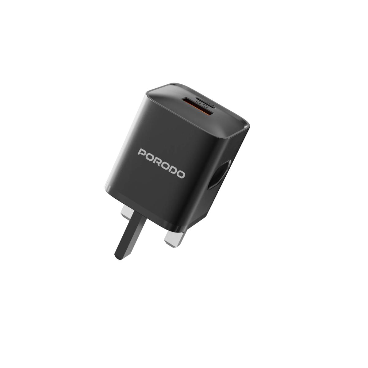 Porodo Dual Port Wall Charger UK