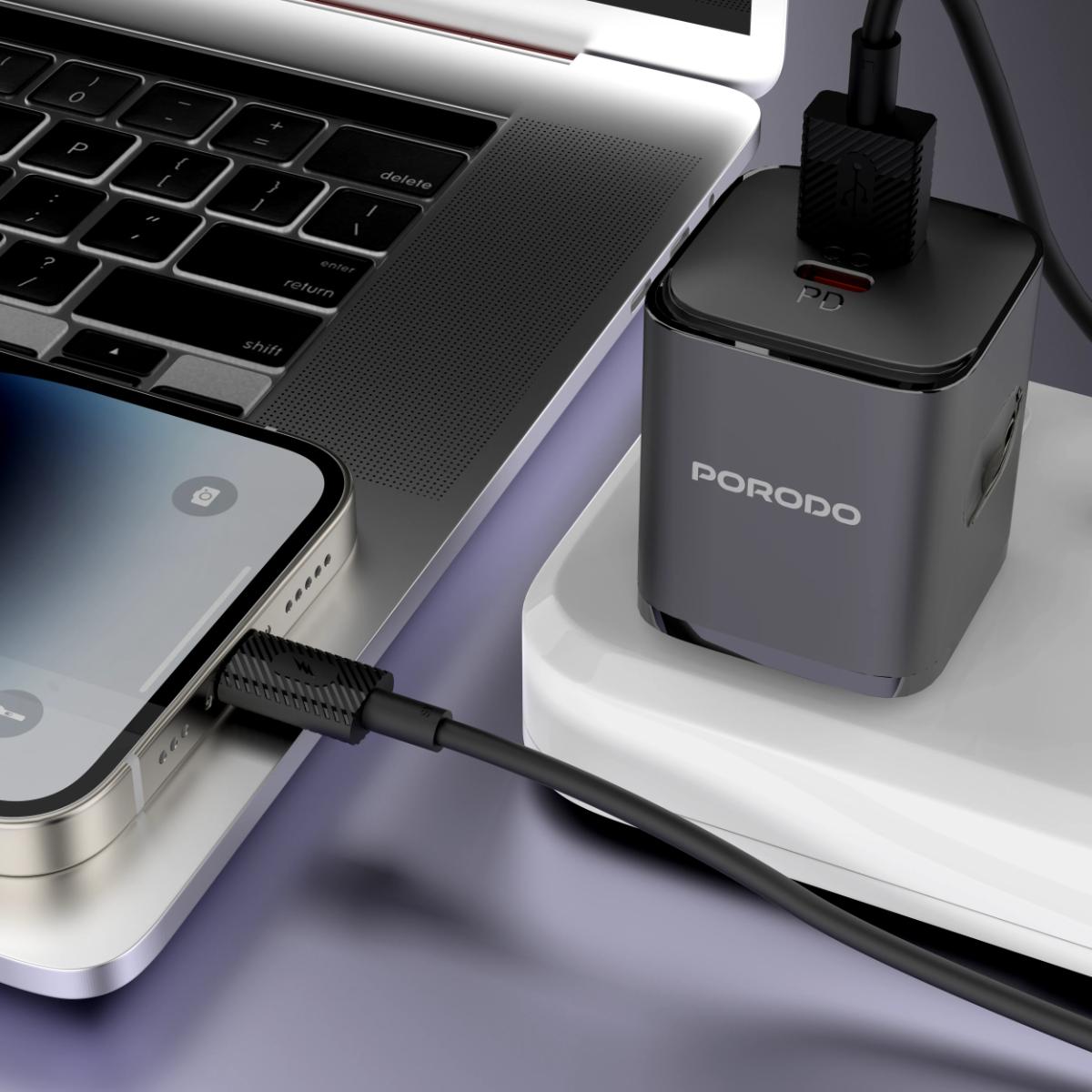 Porodo Dual Port Wall Charger UK