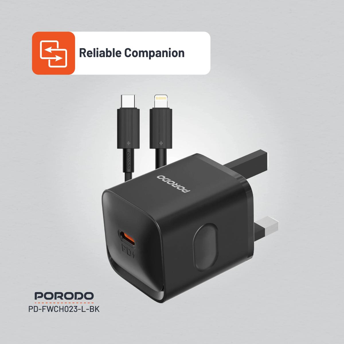 Porodo USB-C Power Delivery  Wall Charger