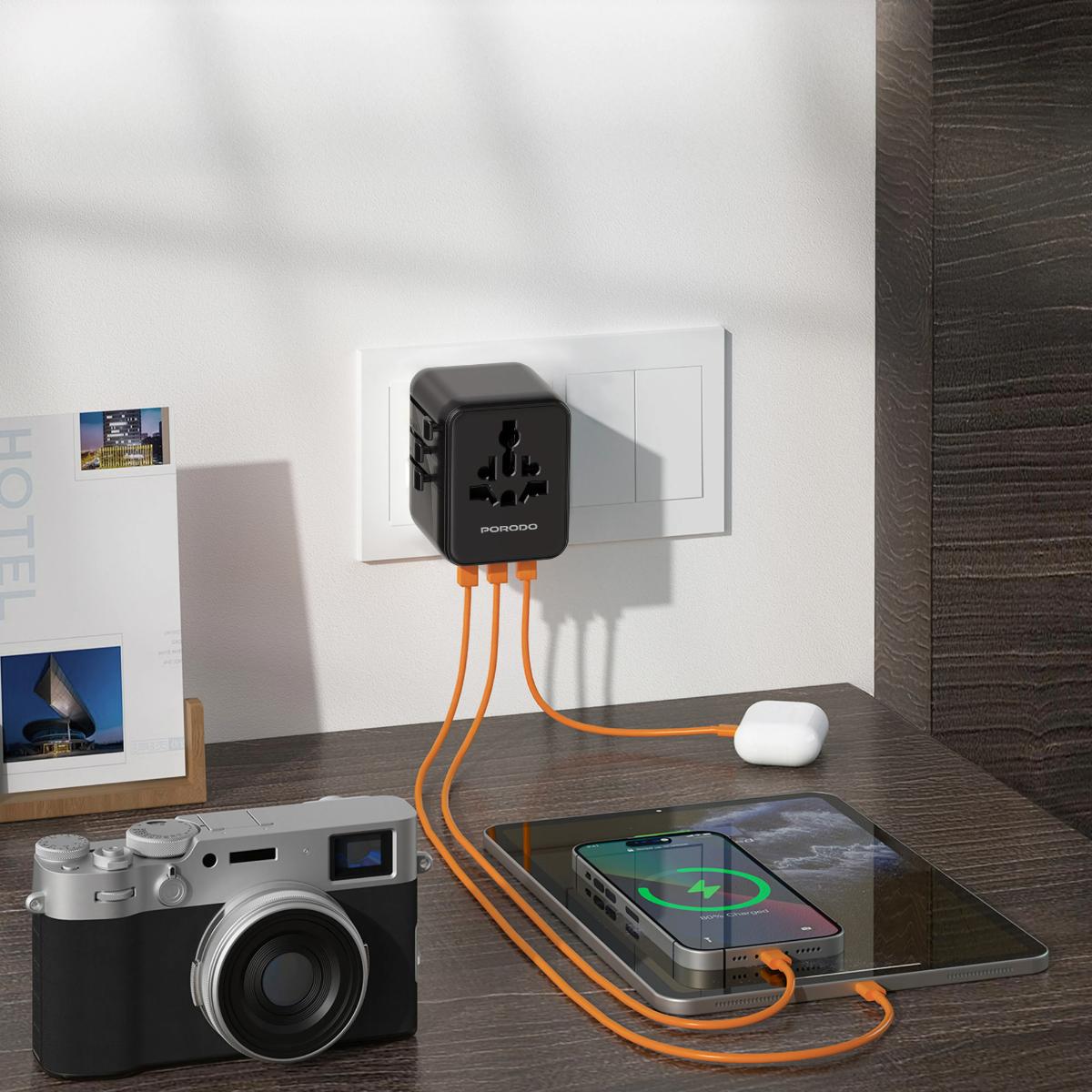 Porodo Universal Travel GaN Quick Charger