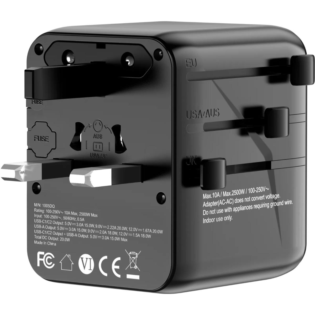 Porodo Universal Travel GaN Quick Charger