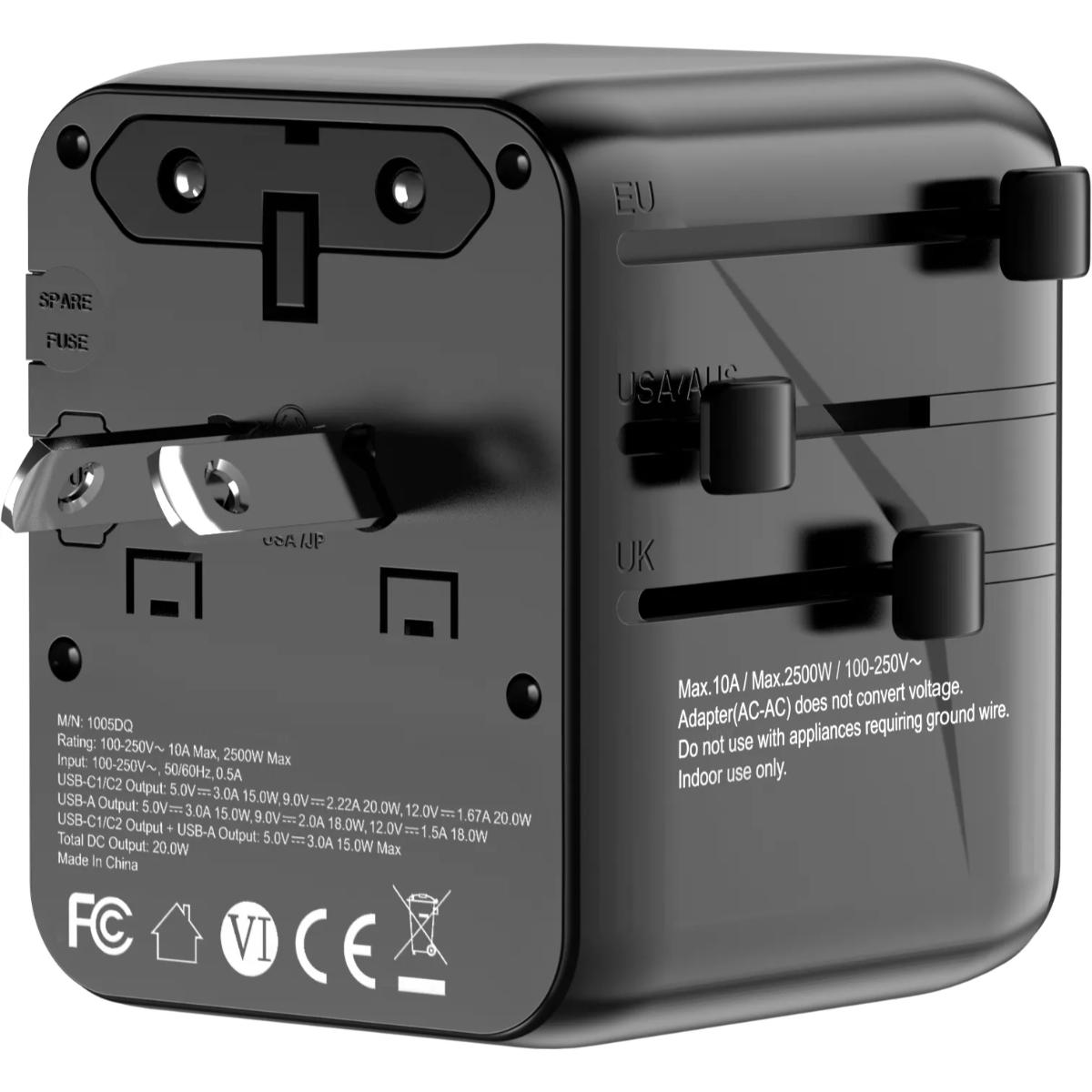 Porodo Universal Travel GaN Quick Charger