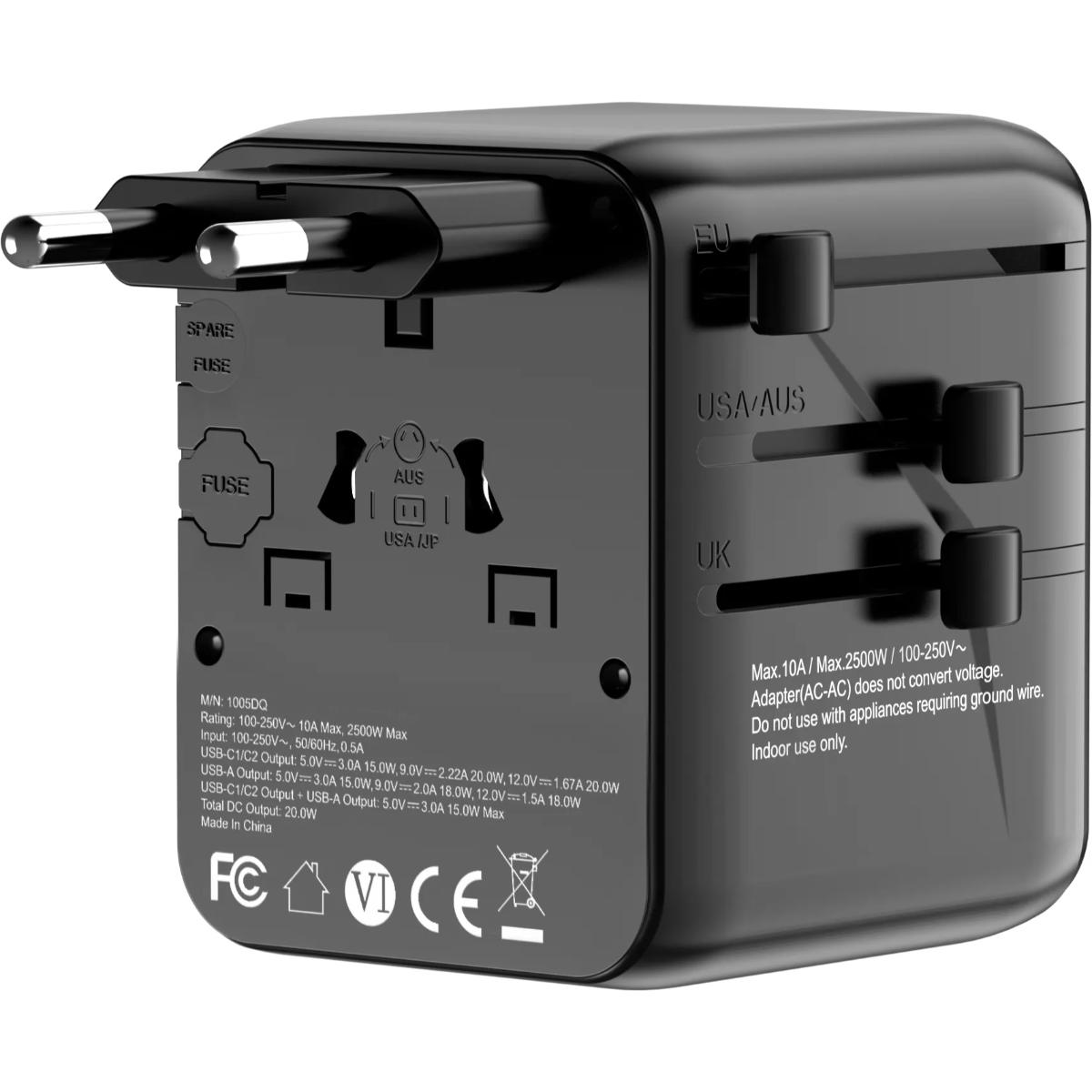 Porodo Universal Travel GaN Quick Charger